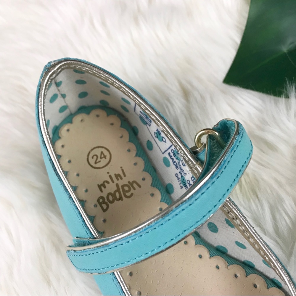 🌺HP🌺 MINI BODEN sky blue doll shoes for toddlers - Picture 3 of 3